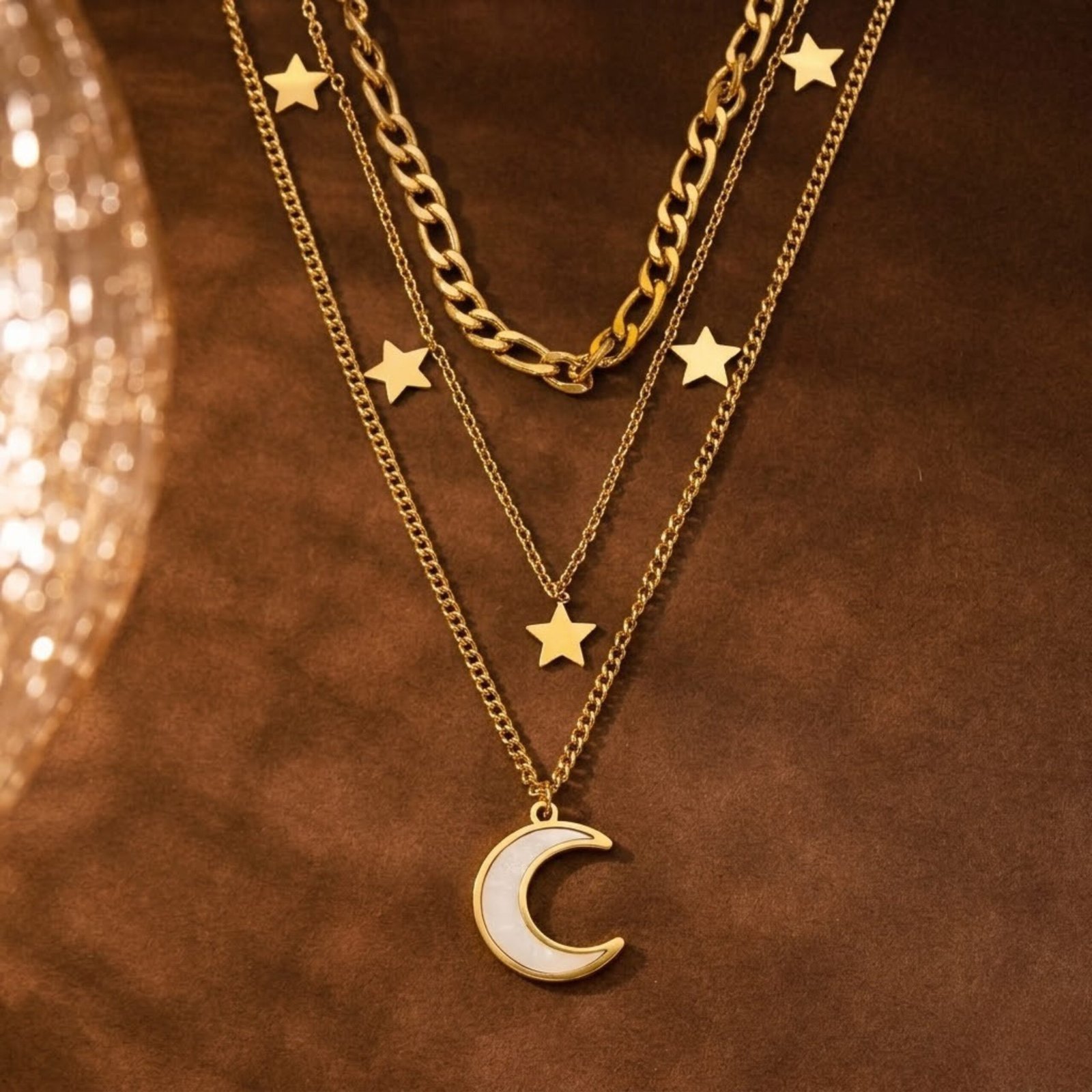 Celestial Star Charm Chain