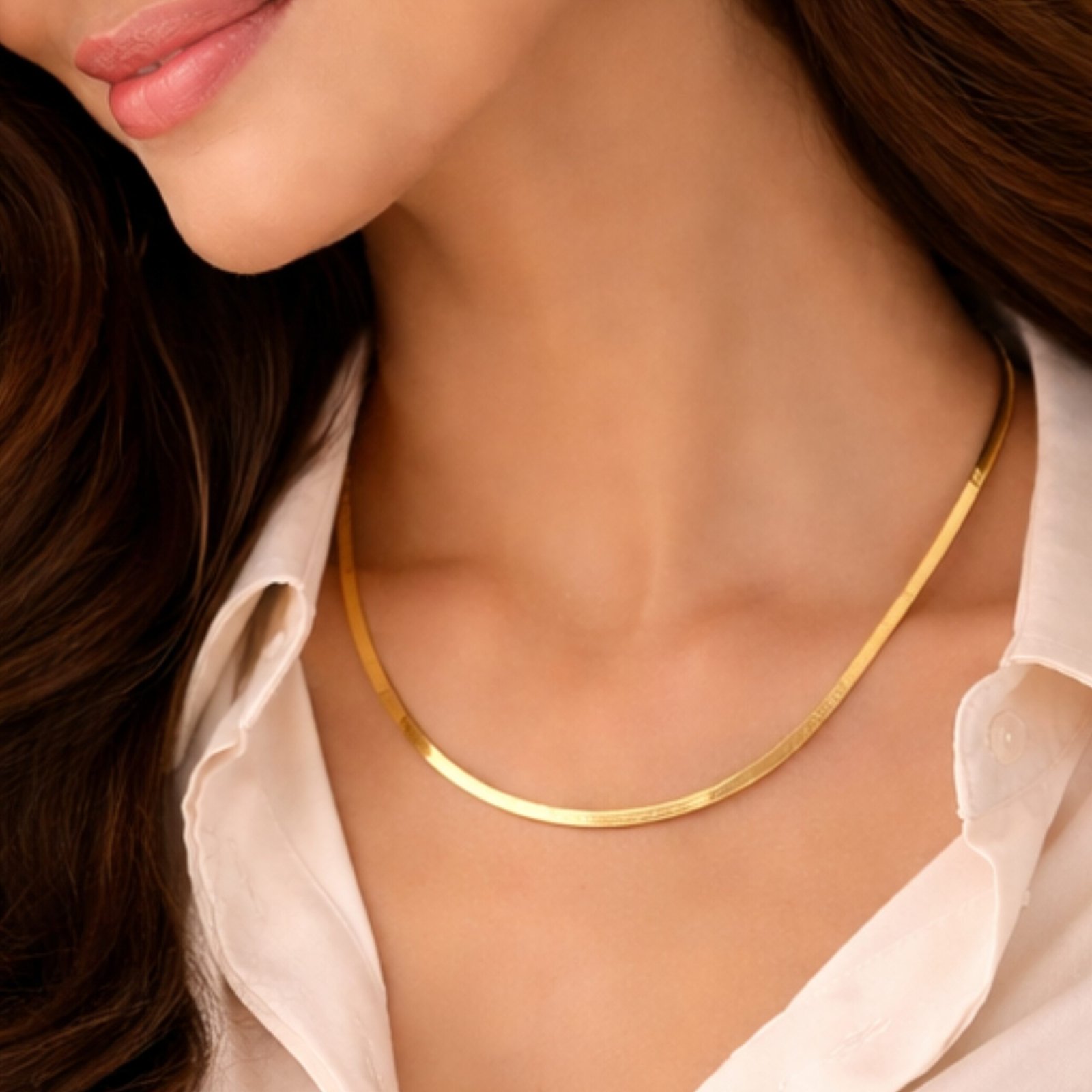 Herringbone Flat Chain