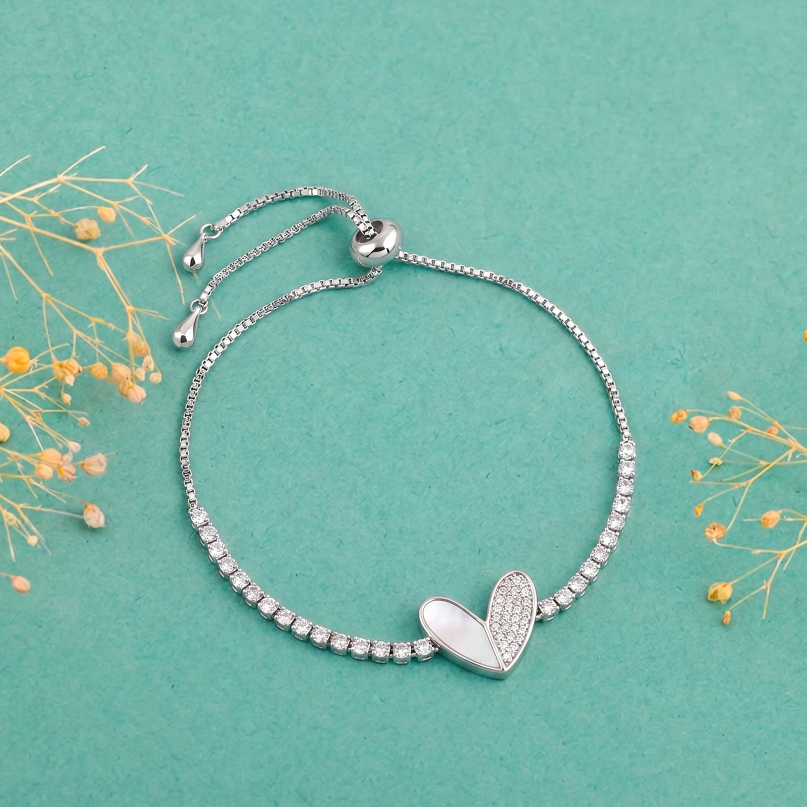 Half Heart Bracelet