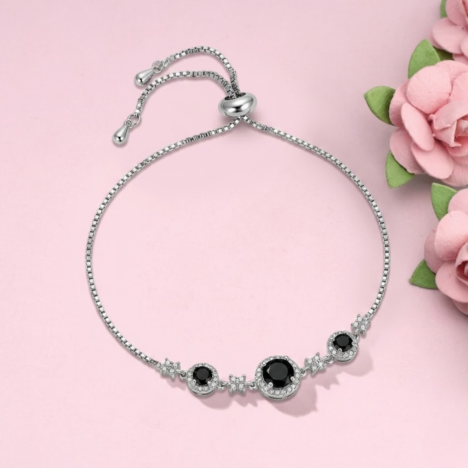 Midnight Crystal Bracelet