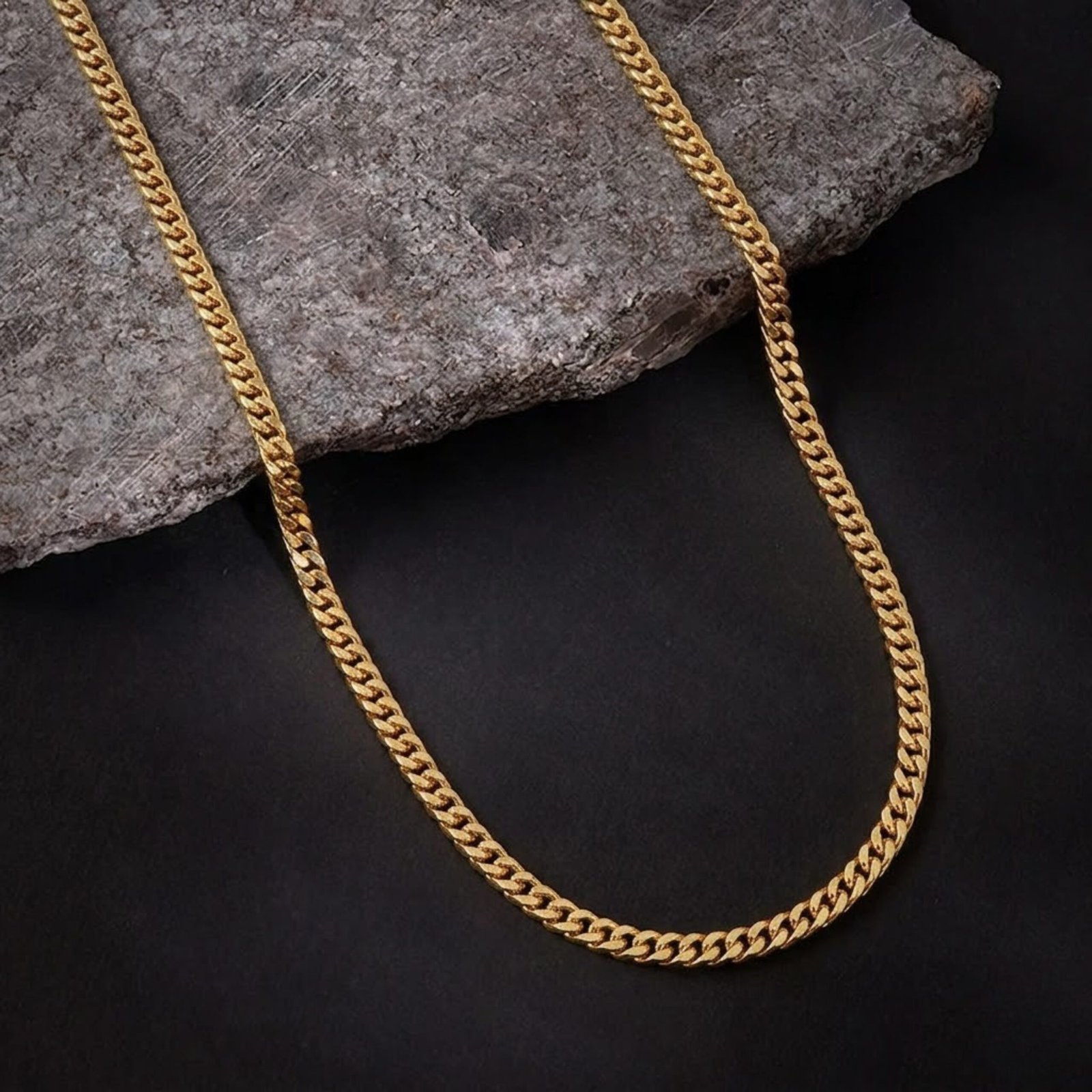 Gold Cuban Link Men's Chain