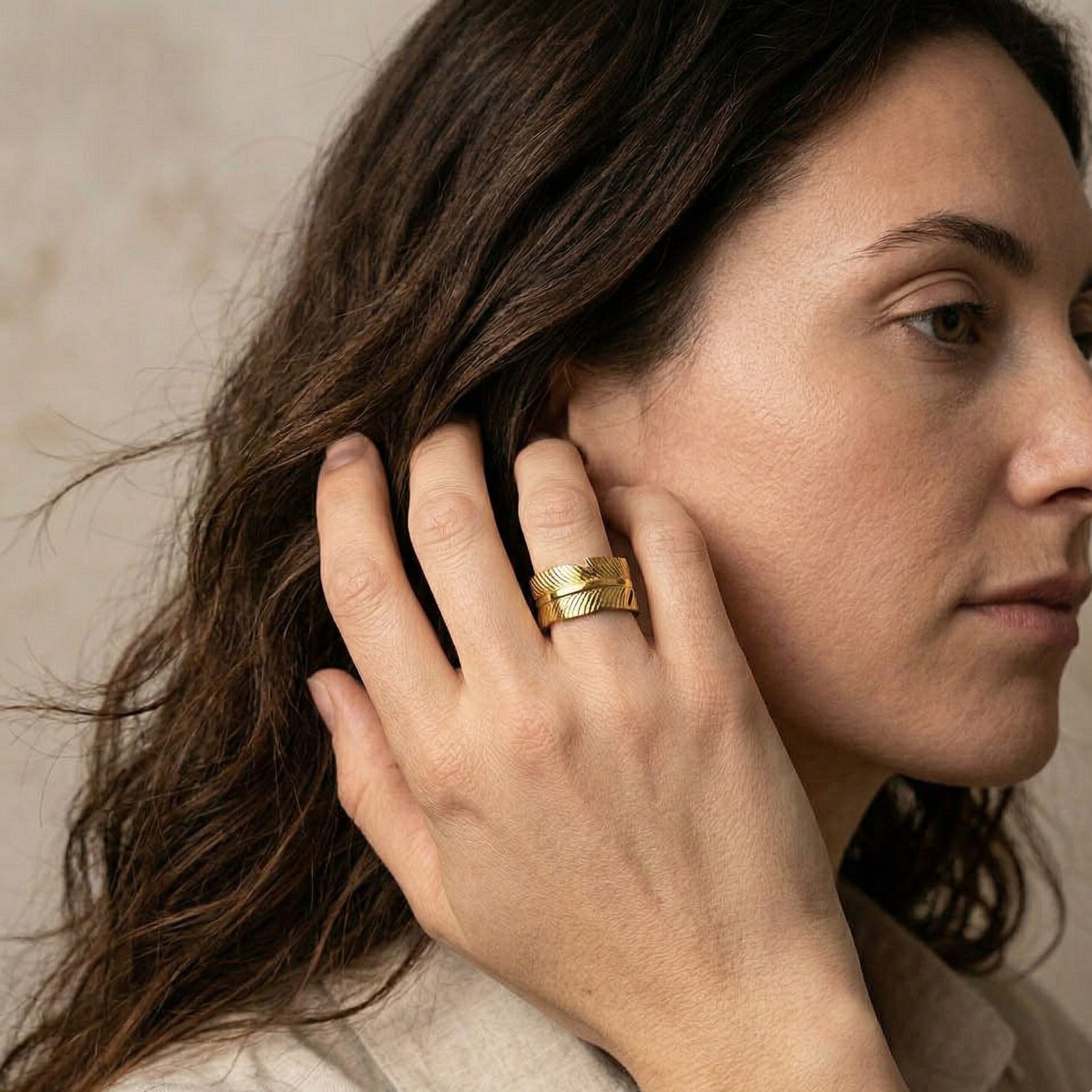 Feather Wrap Ring