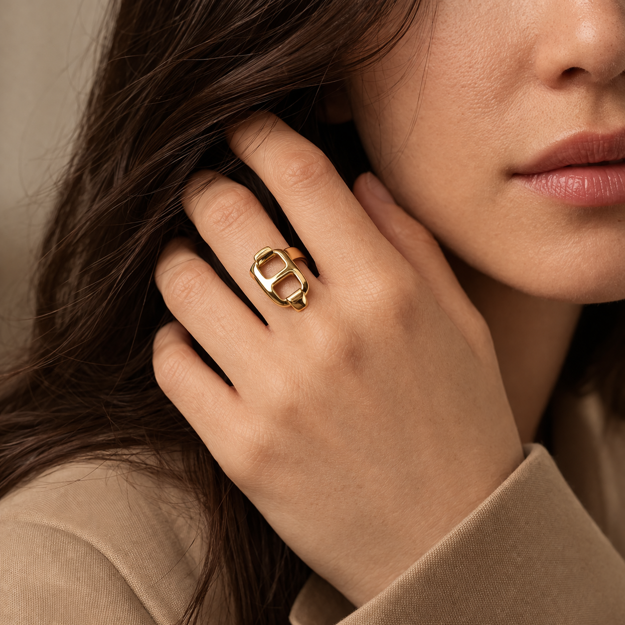 Minimal Double Square Ring