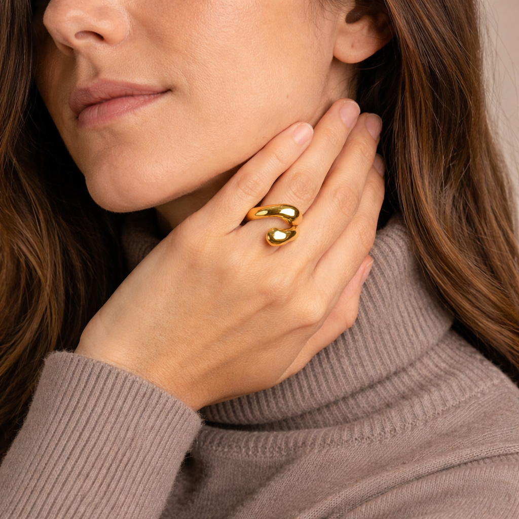 Dual Curve Open Ring