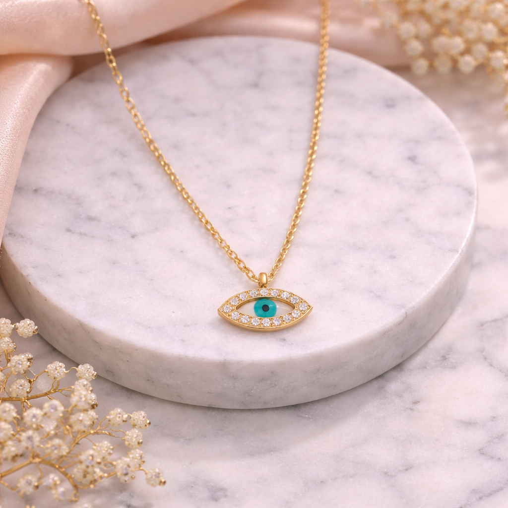 Evil Eye Protection Chain Necklace