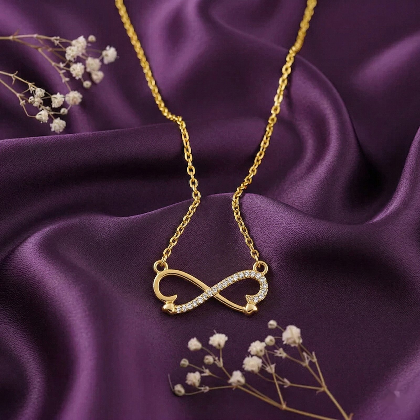 Infinity Charm Accent Chain