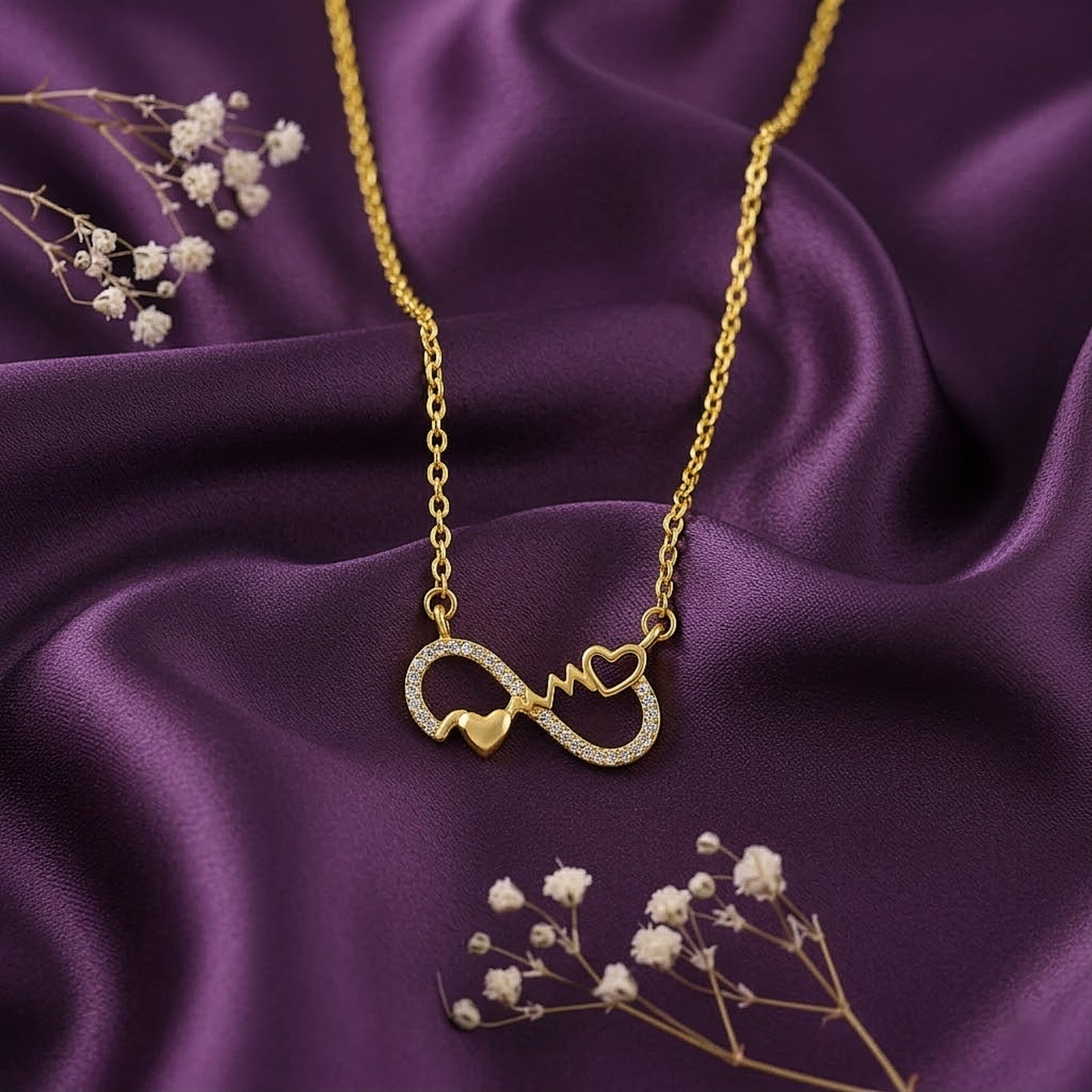 Infinity Heart Love Chain