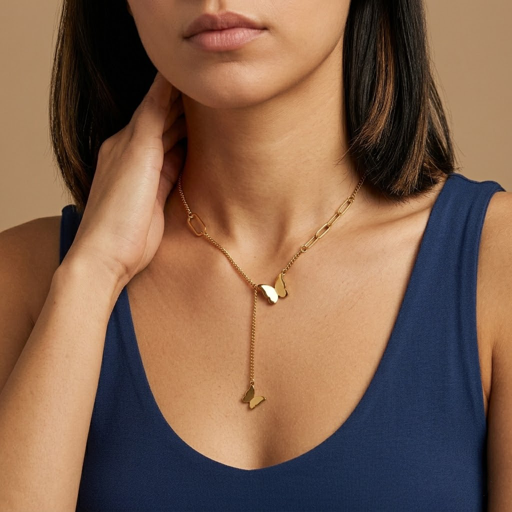 Butterfly Drop Chain
