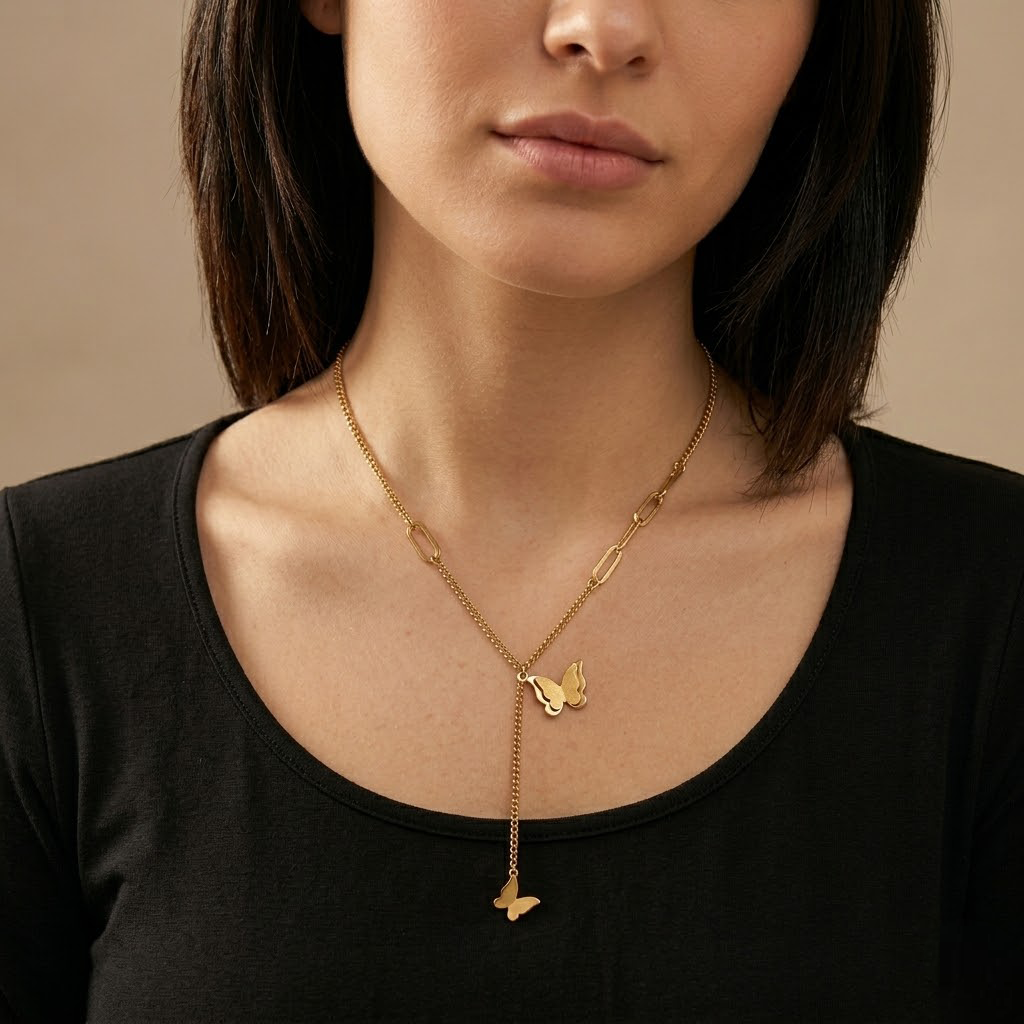 Butterfly Drop Chain