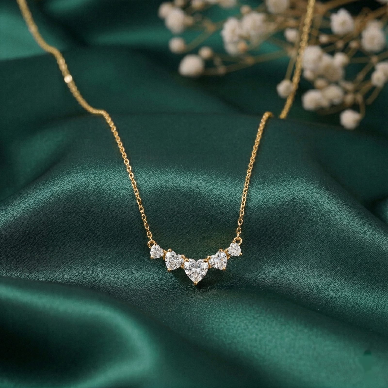 Crystal V Sparkle Chain