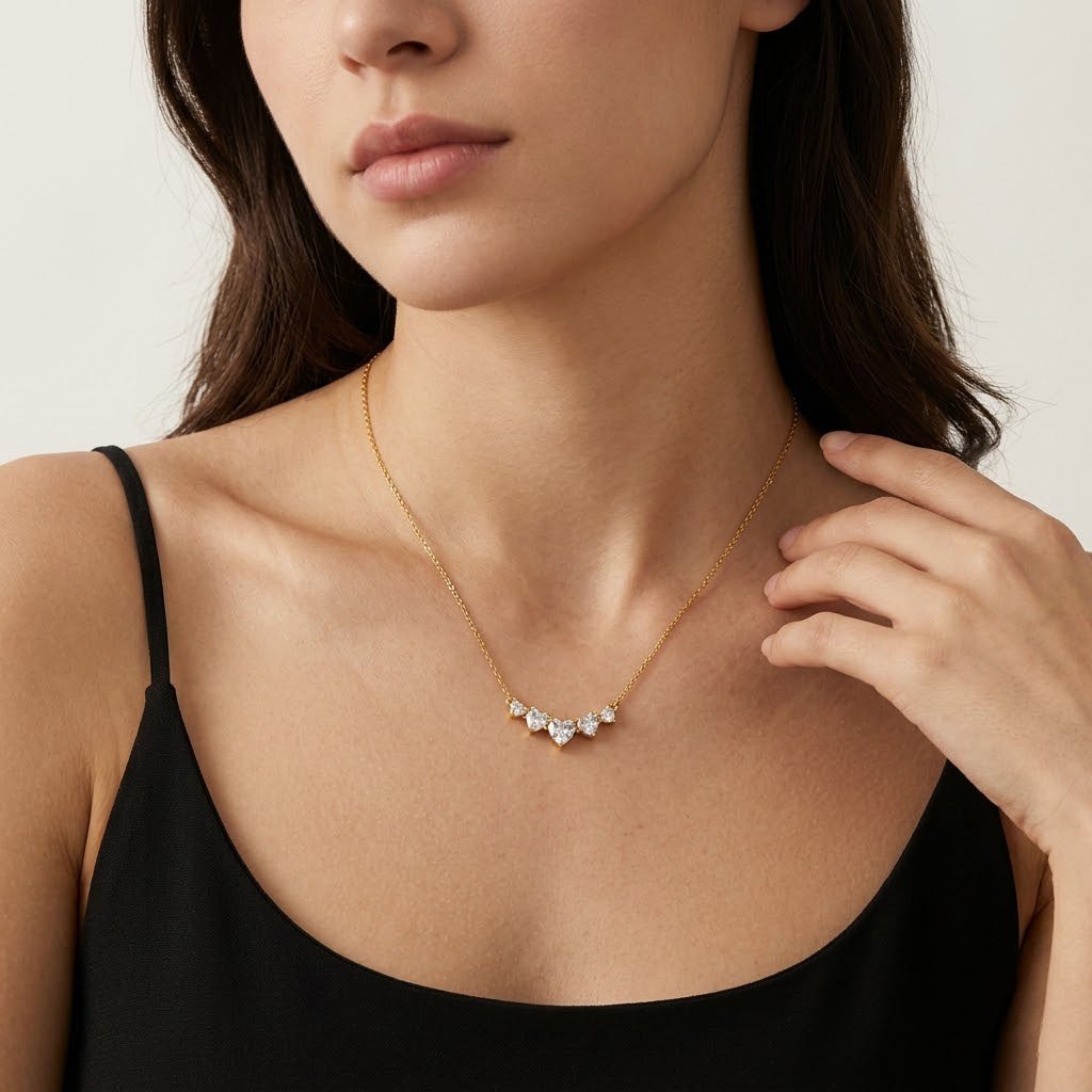 Crystal V Sparkle Chain