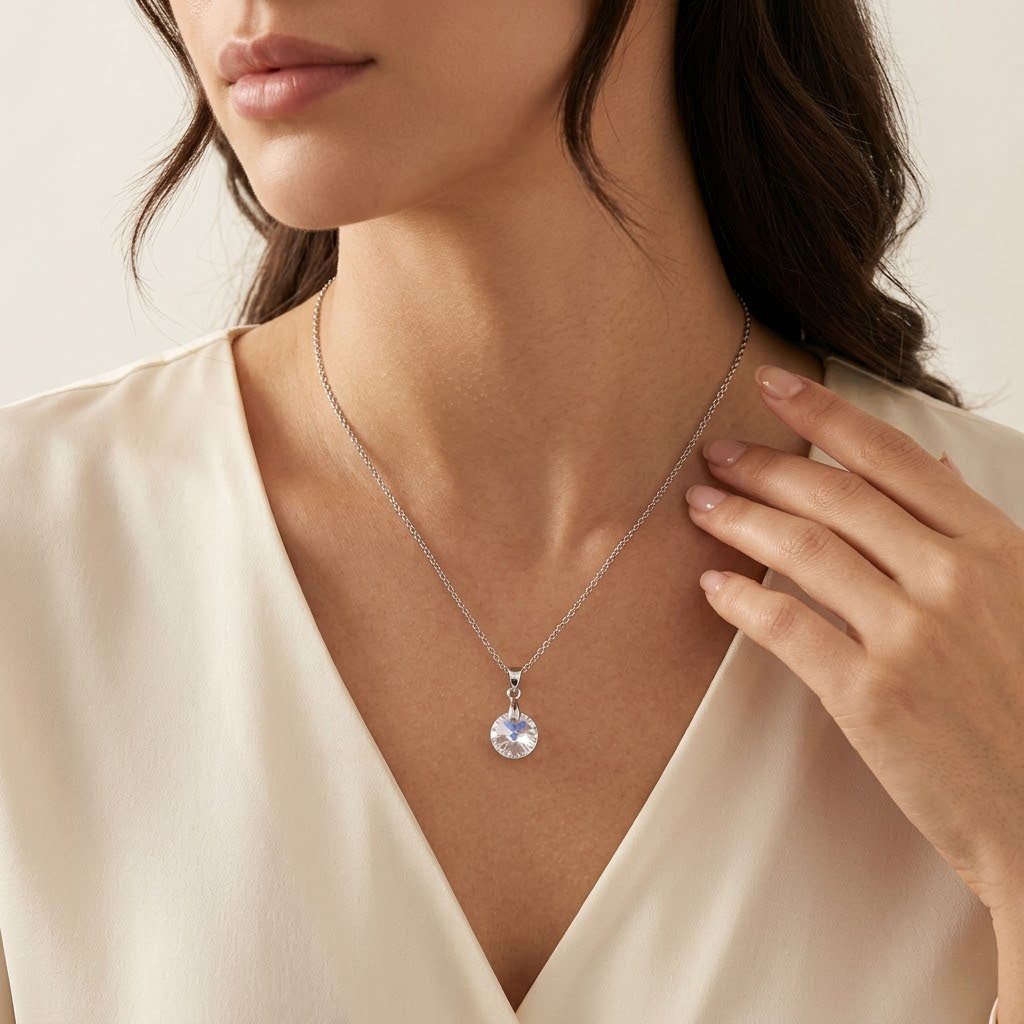 Classic Crystal Solitaire Chain