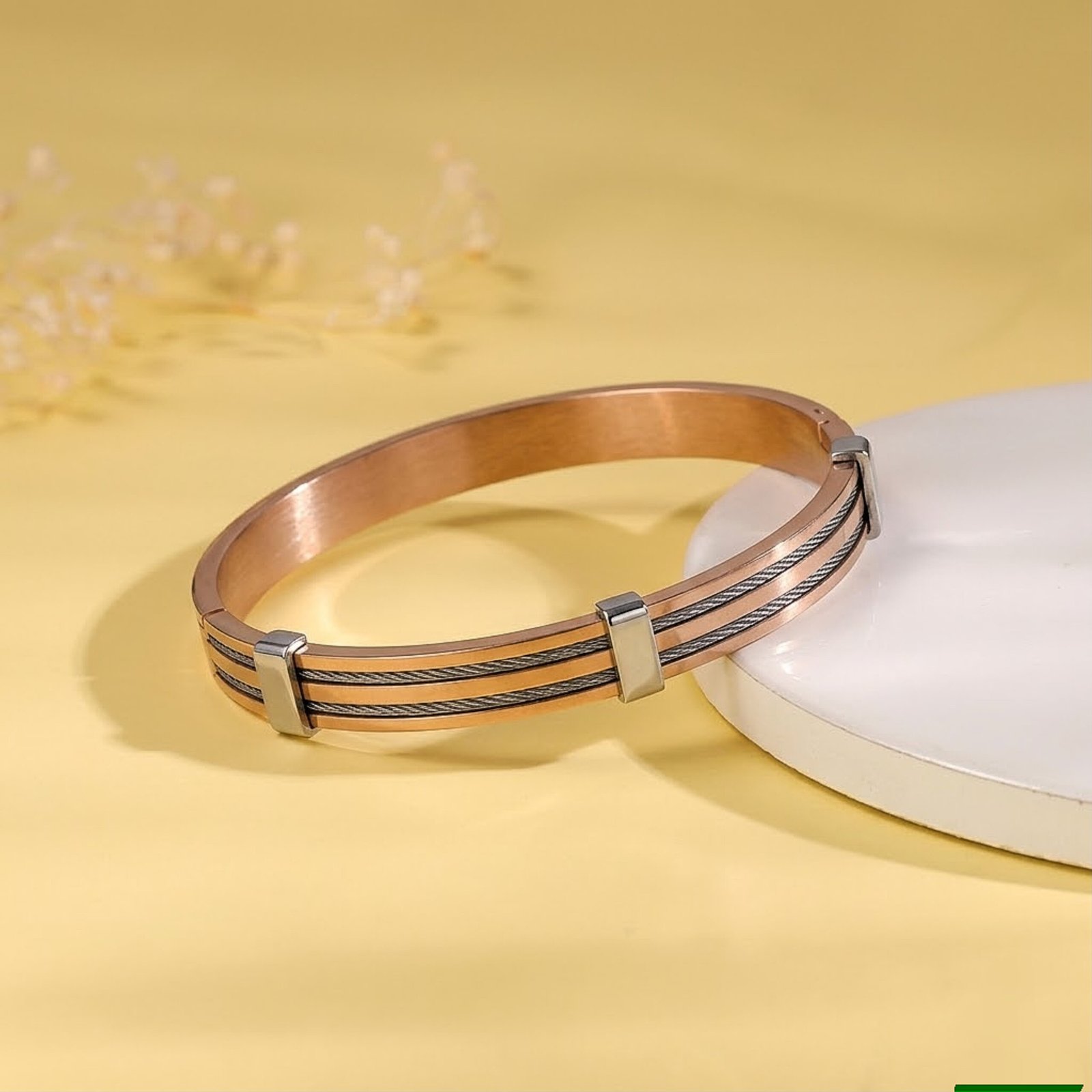 Modern Cable Bracelet