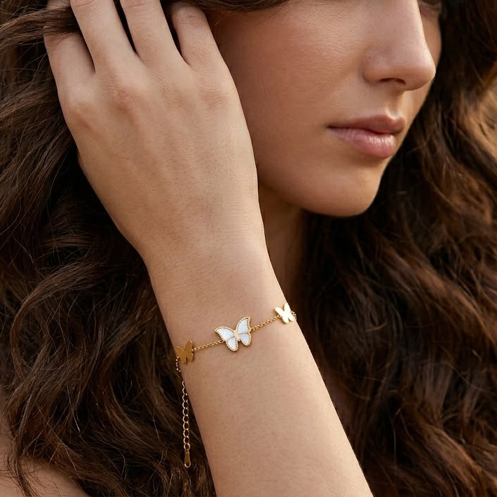 Butterfly Charm Bracelet