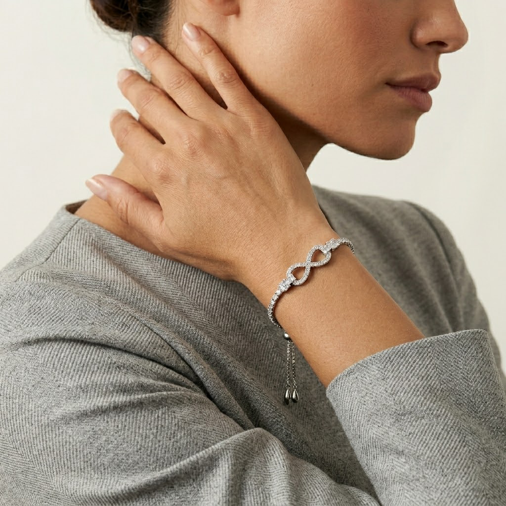 Infinity Diamond Bracelet