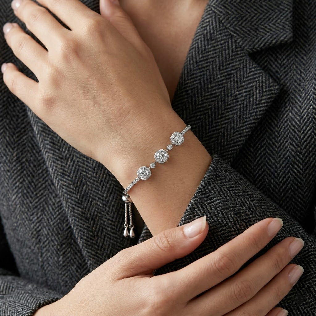 Trio Circle Bracelet