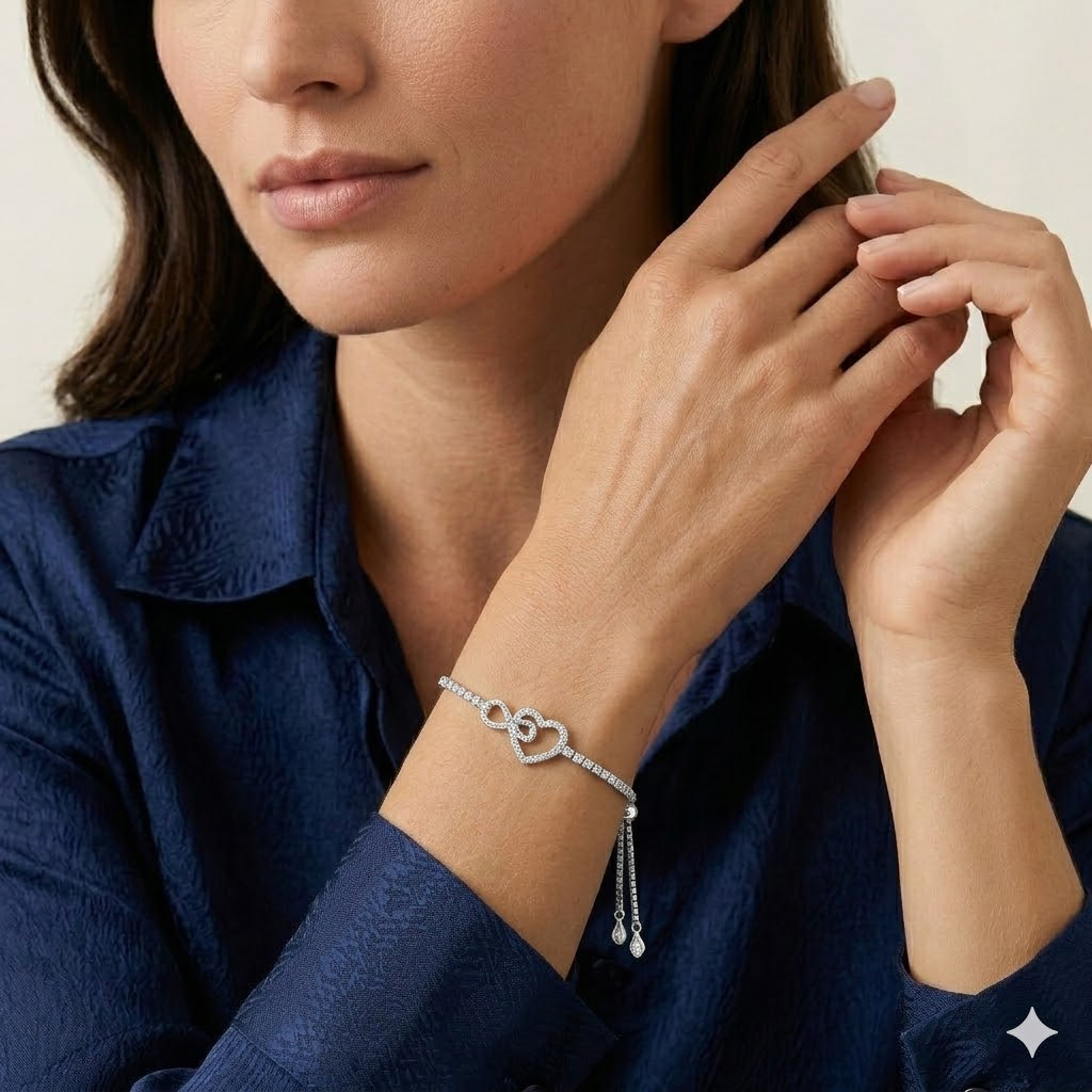 Infinity Heart Bracelet