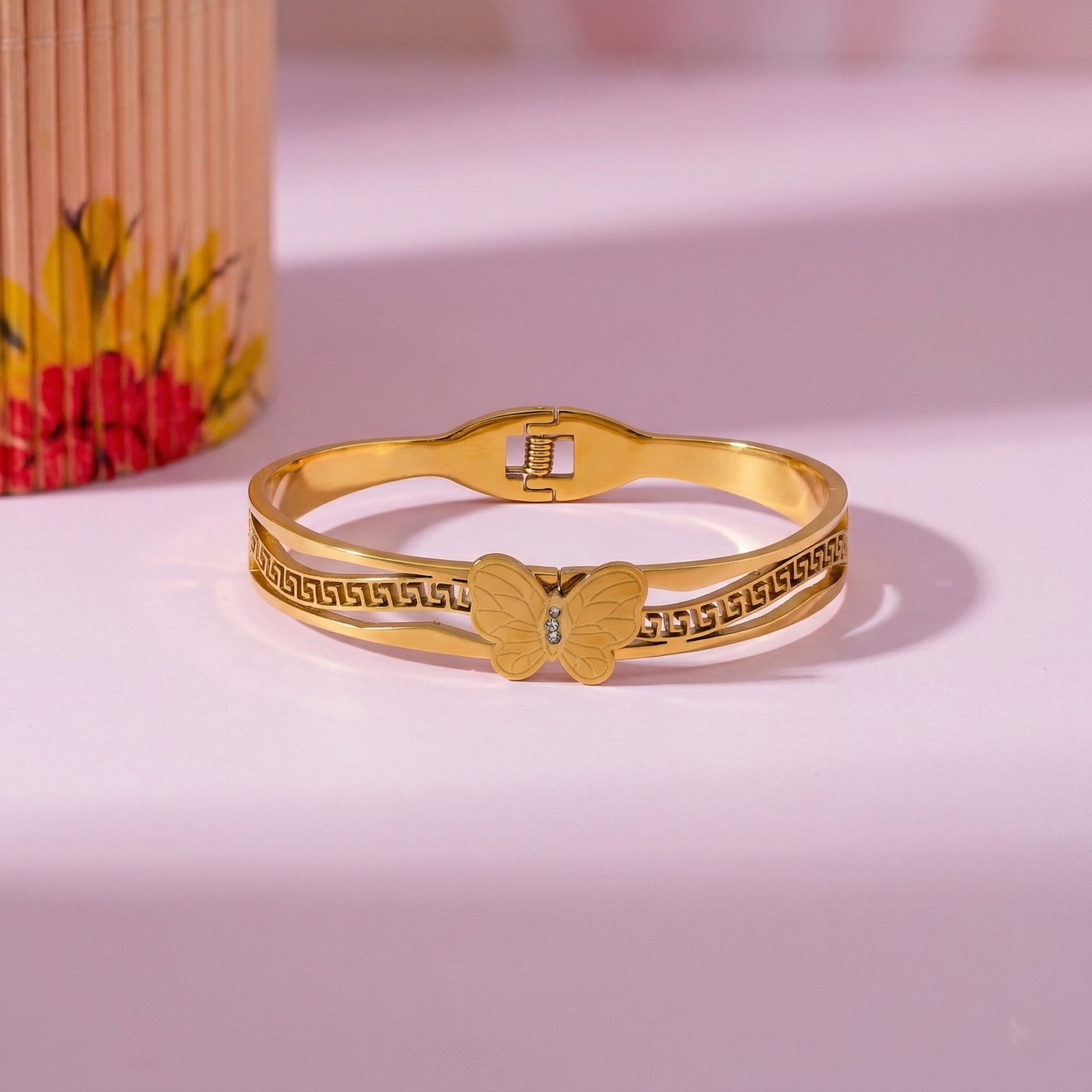 Golden Butterfly Bracelet