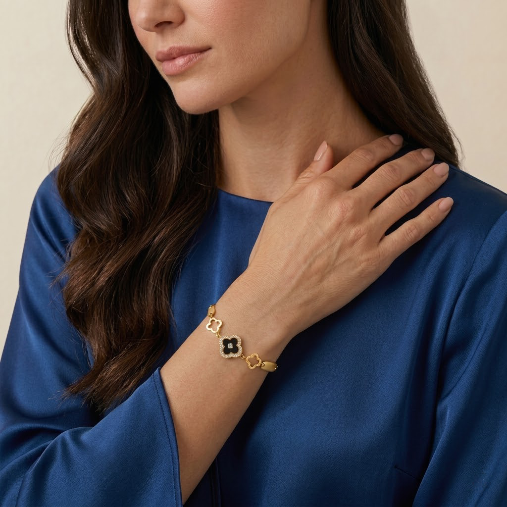 Luxury Clover Link Bracelet