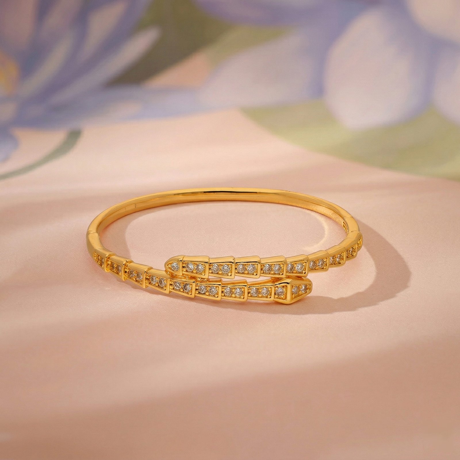 Geometric Crystal Bracelet