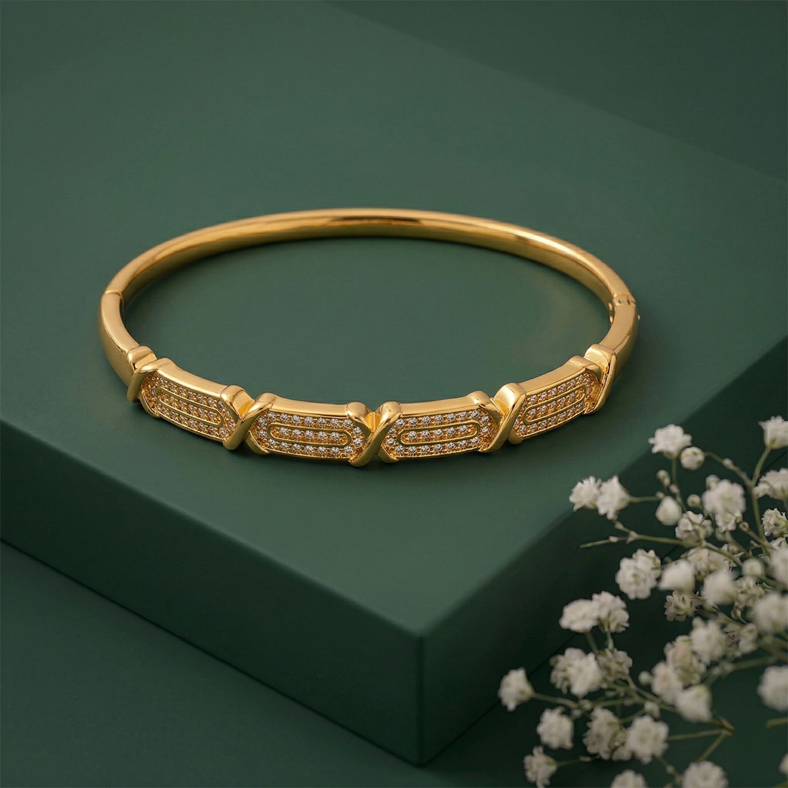 Pavé Link Crystal Bracelet