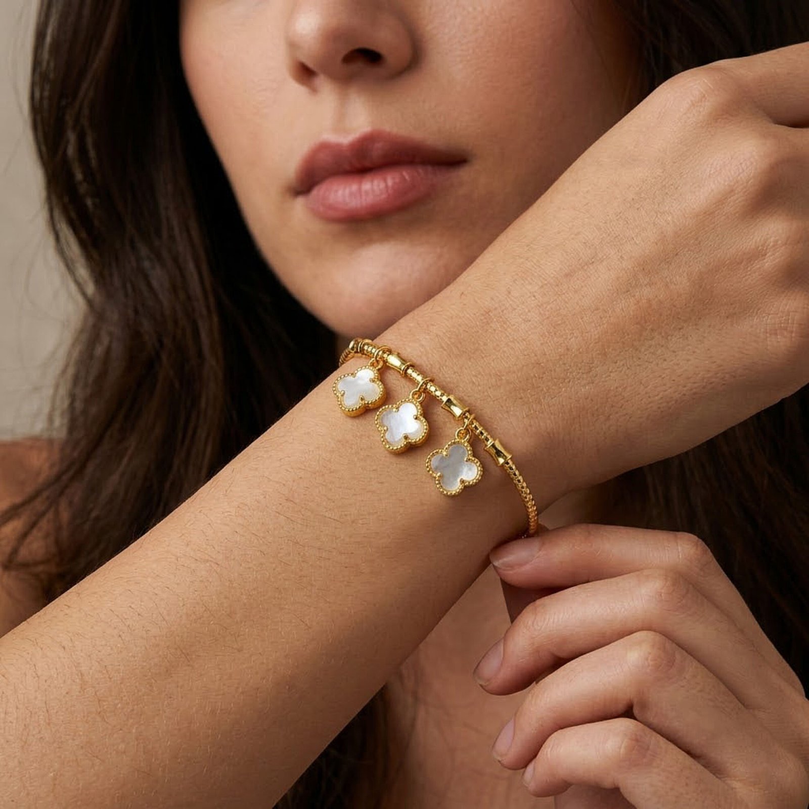 Clover Charm Bracelet