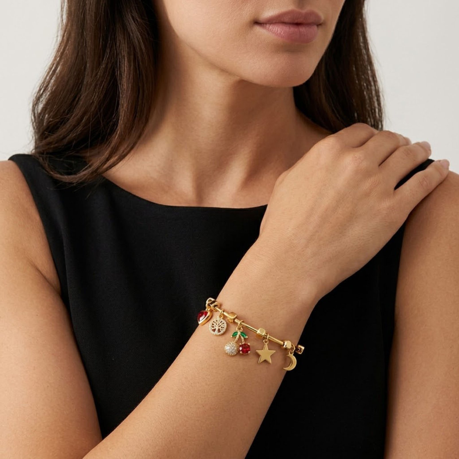 Lunar Charm Bracelet
