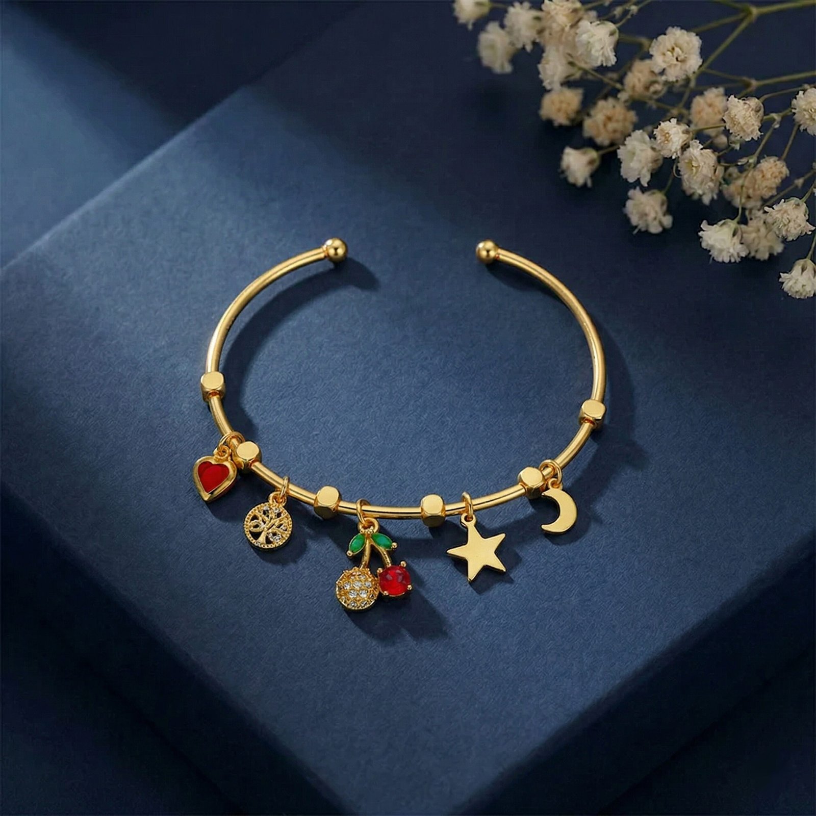 Lunar Charm Bracelet