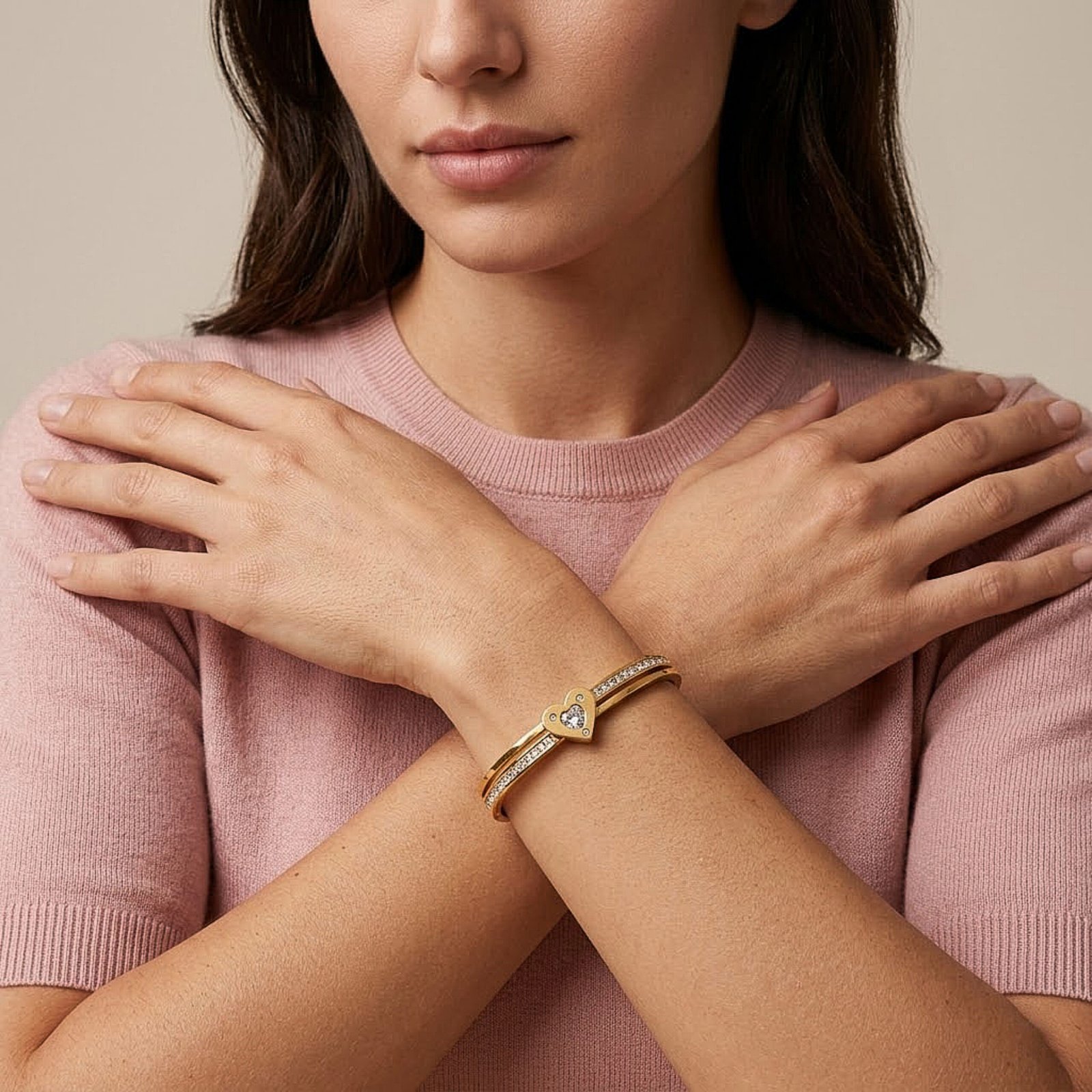 Single Heart Spark Bracelet