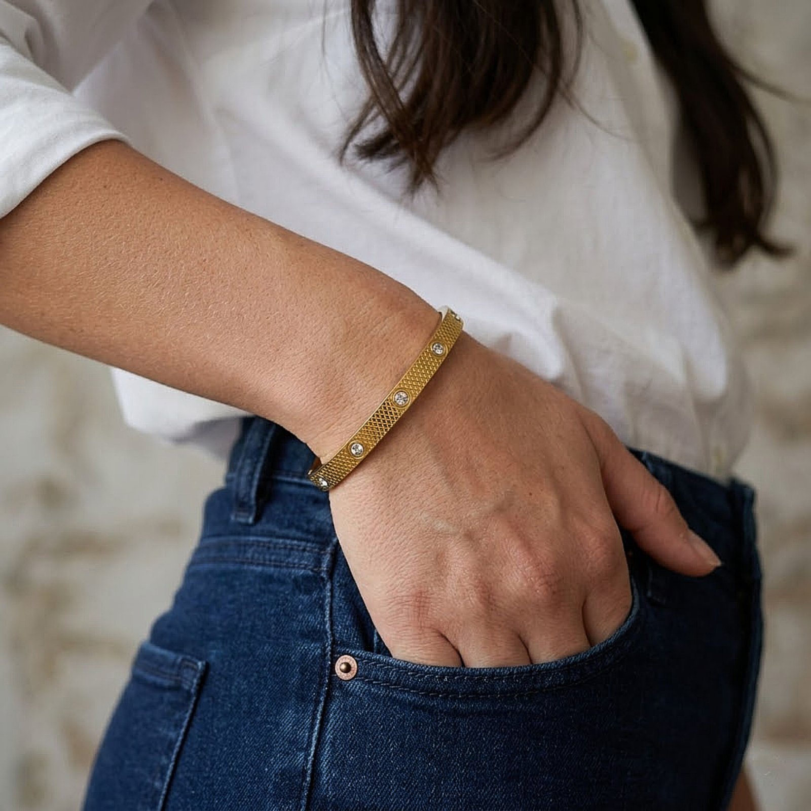 Textured Spark Bracelet