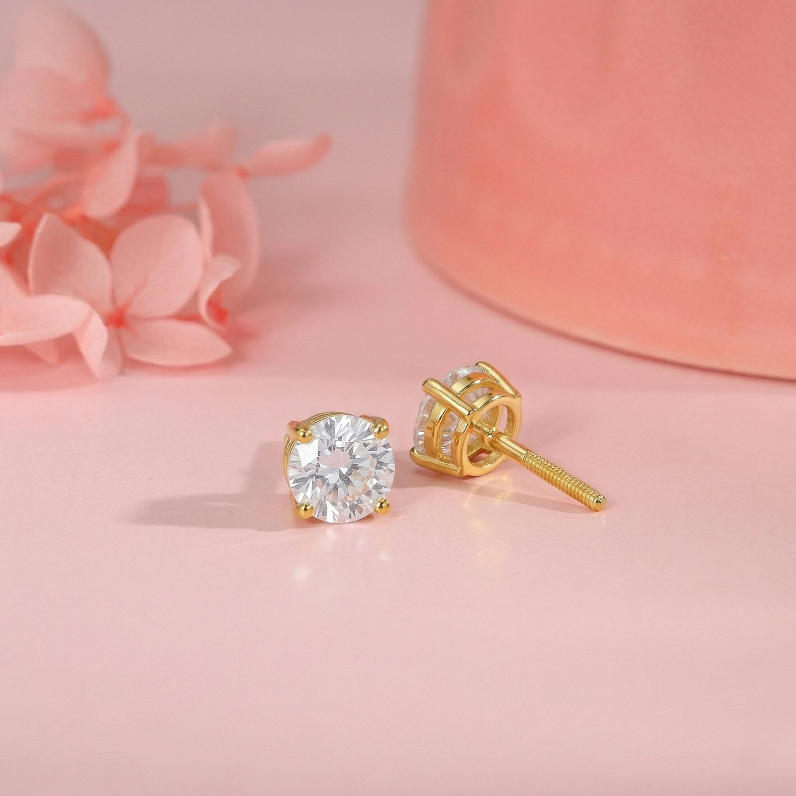 Floral Sparkle Pendant Set