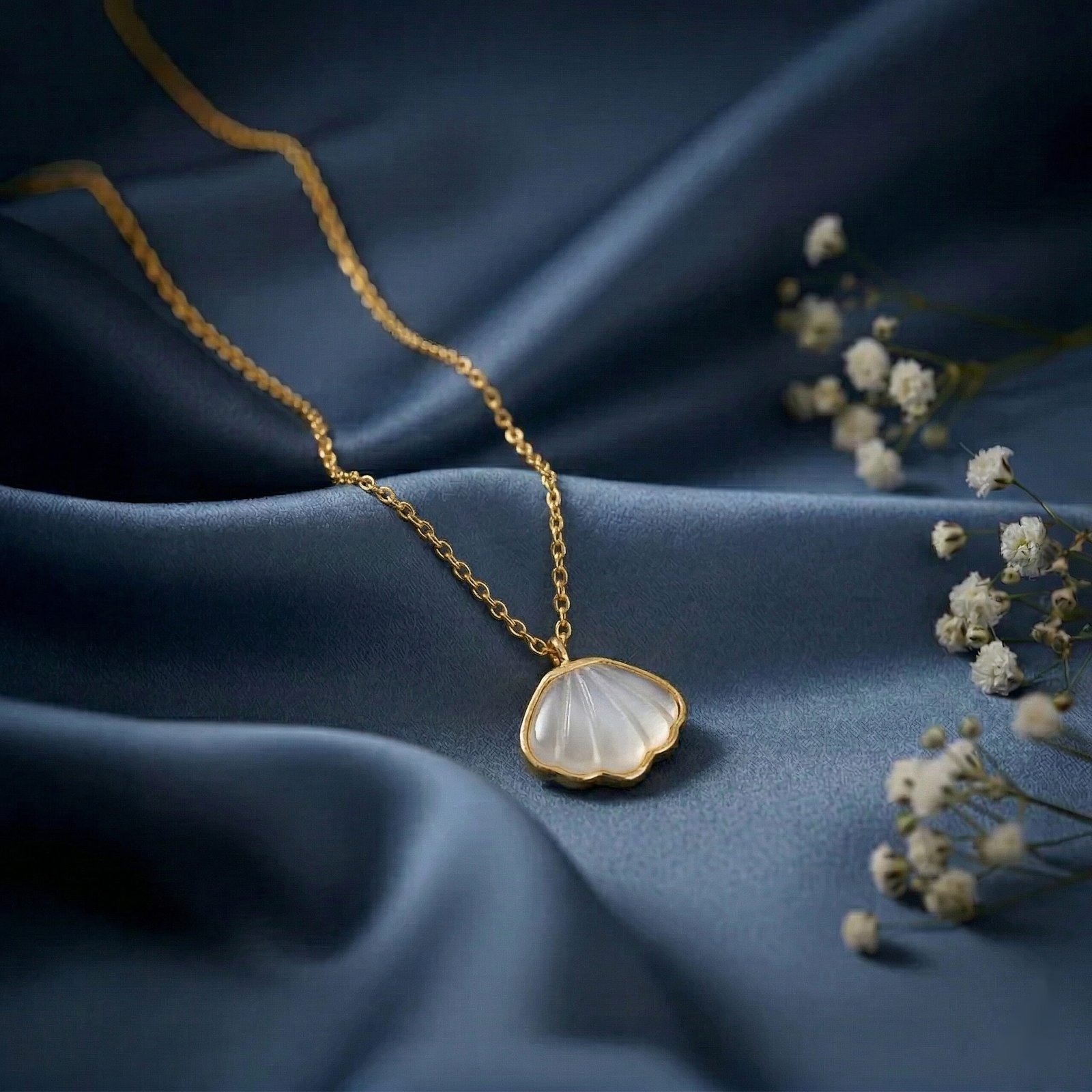 Ocean Shell Pendant Set