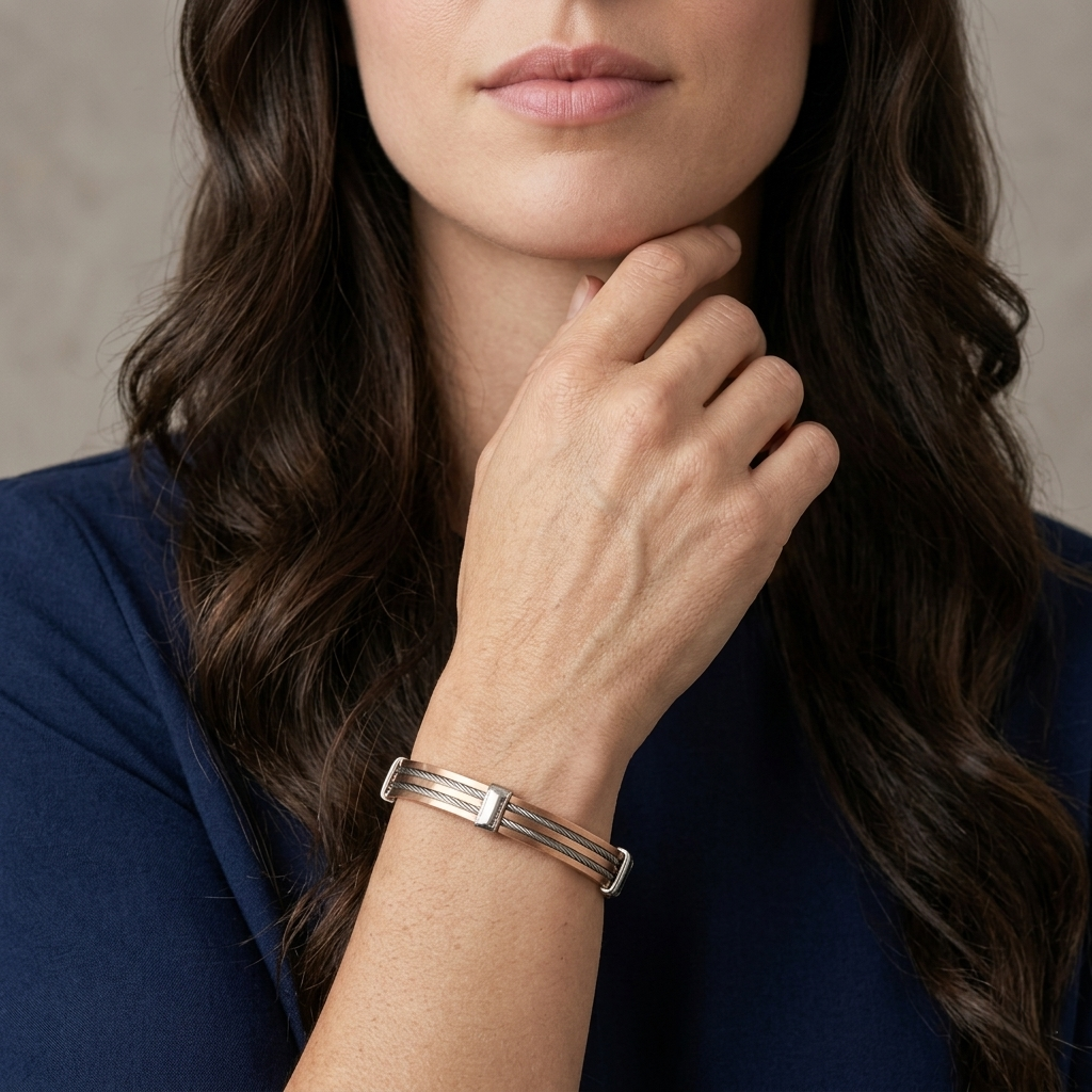 Modern Cable Bracelet