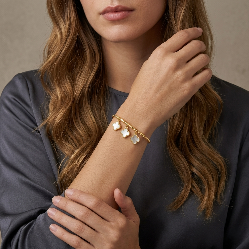 Clover Charm Bracelet