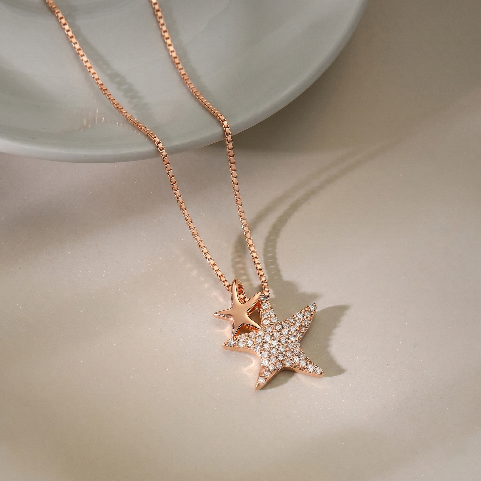 Celestial Star Silver Chain