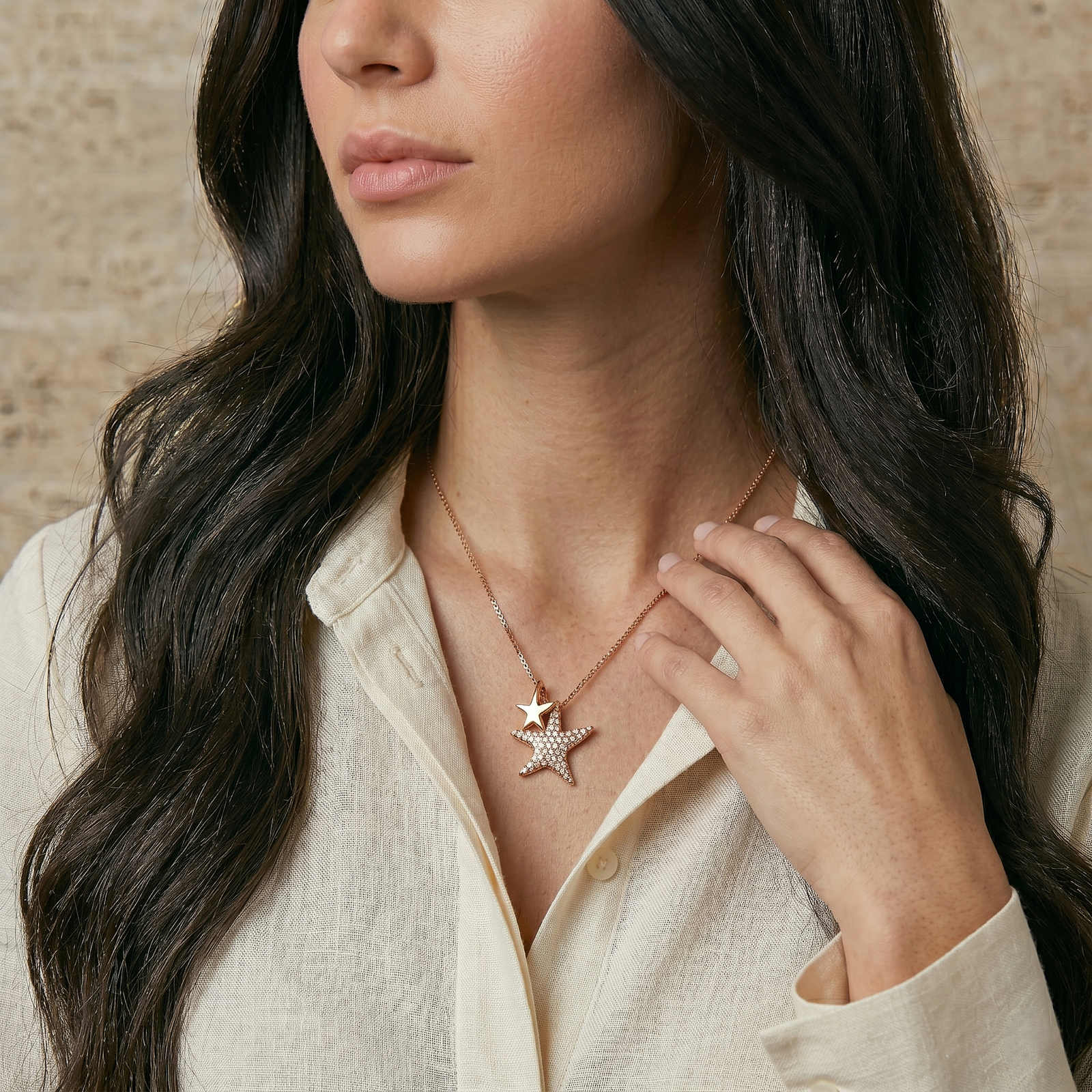 Celestial Star Silver Chain