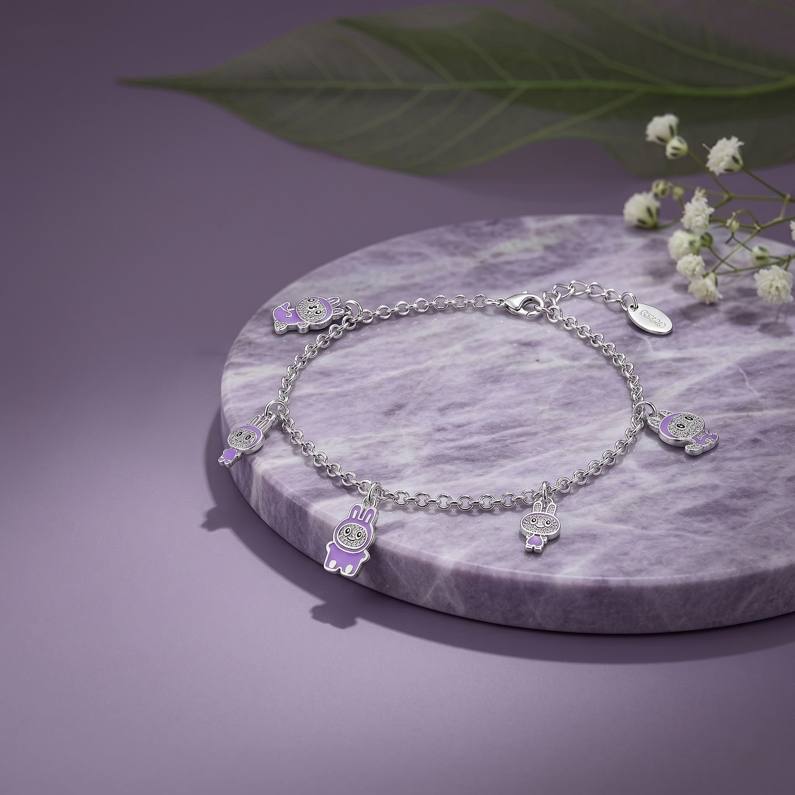 Playful Charm Silver Bracelet