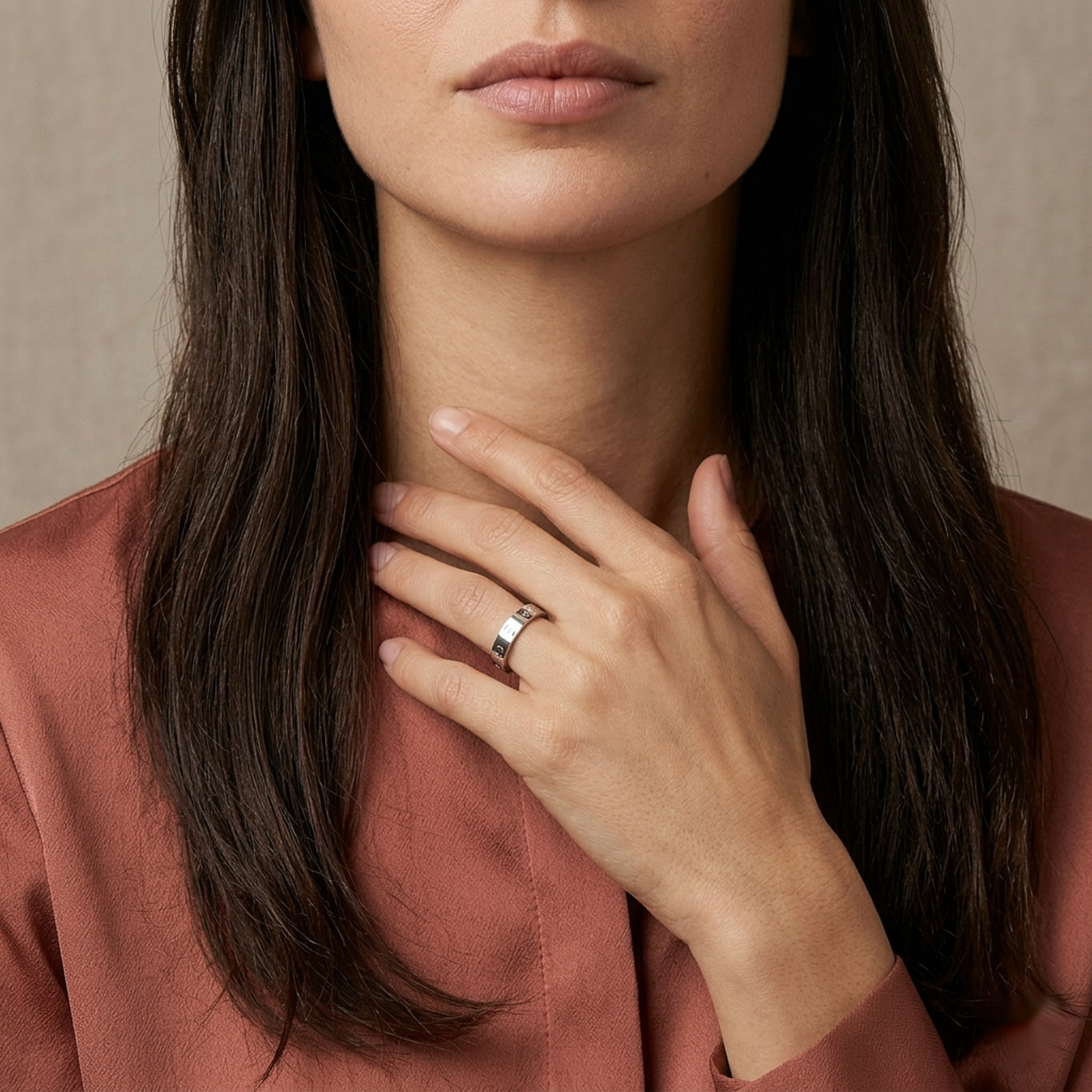 Classic Screw Silver Ring