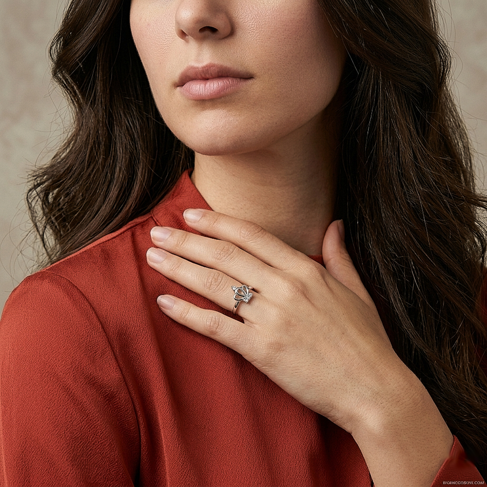 Royal Crown Silver Ring