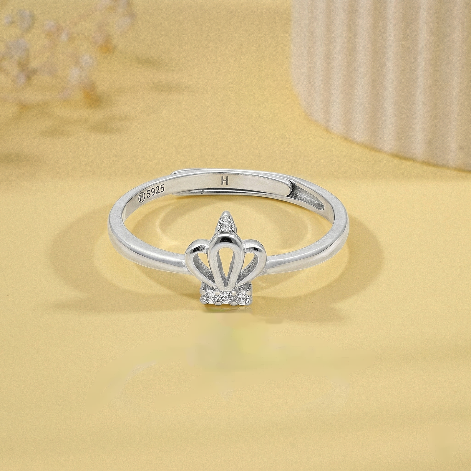 Royal Crown Silver Ring