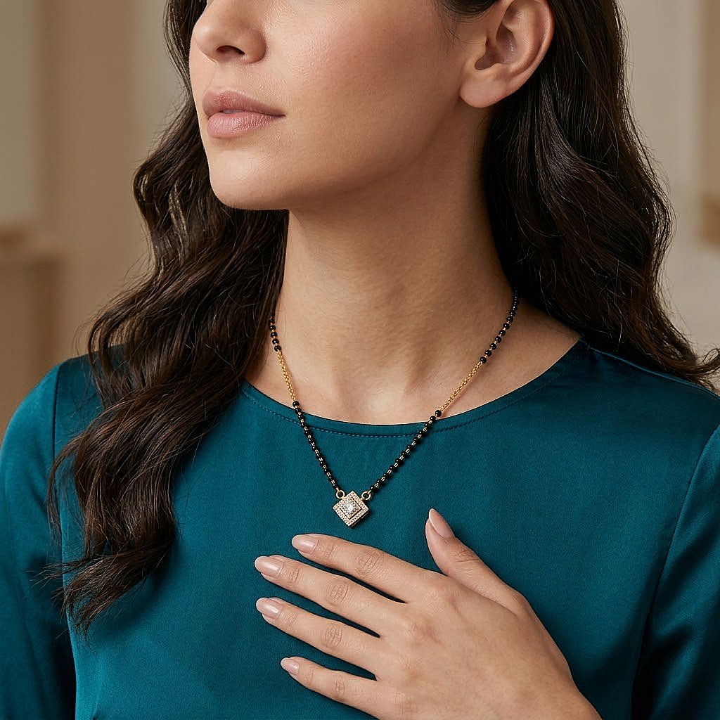 Princess Halo Mangalsutra