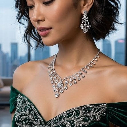 Enchanted Blossom Statement Necklace
