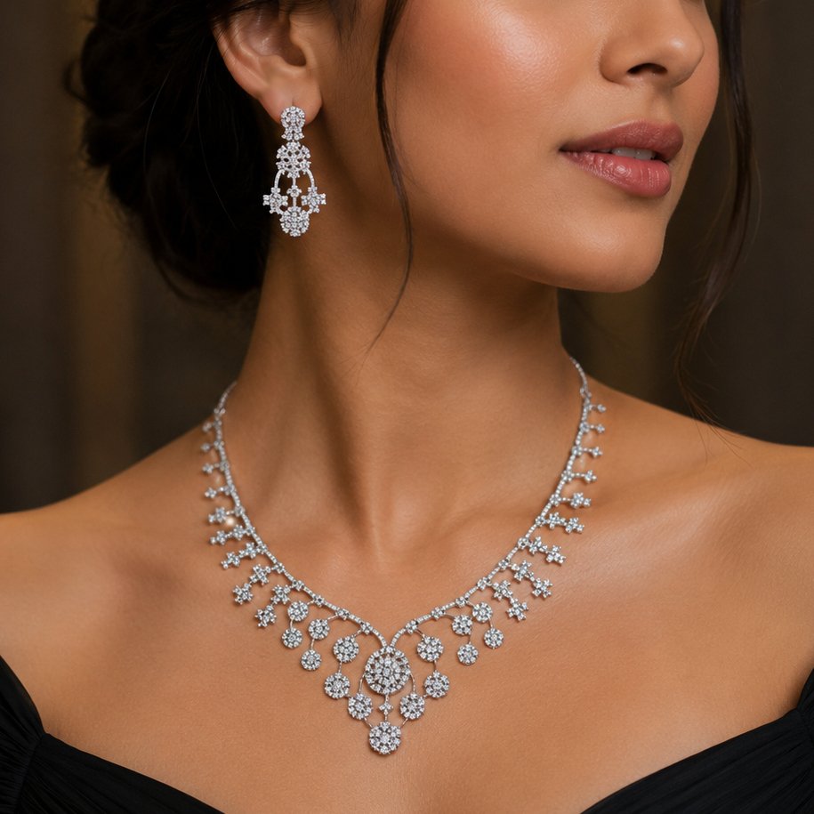 Enchanted Blossom Statement Necklace